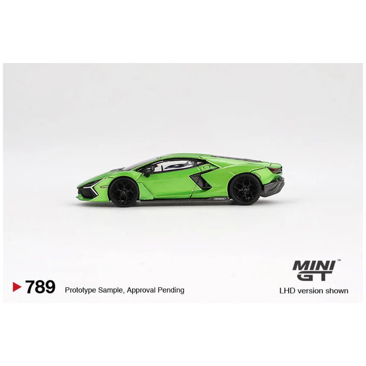 MINI GT 1:64 Lamborghini Revuelto – Verde Selvans