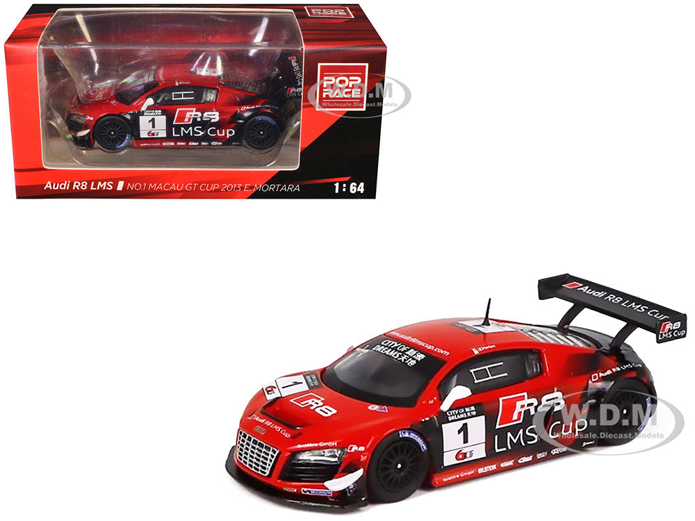 POP RACE 1:64 Audi R8 LMS Macau GT Cup 2015 #1 Red Racing