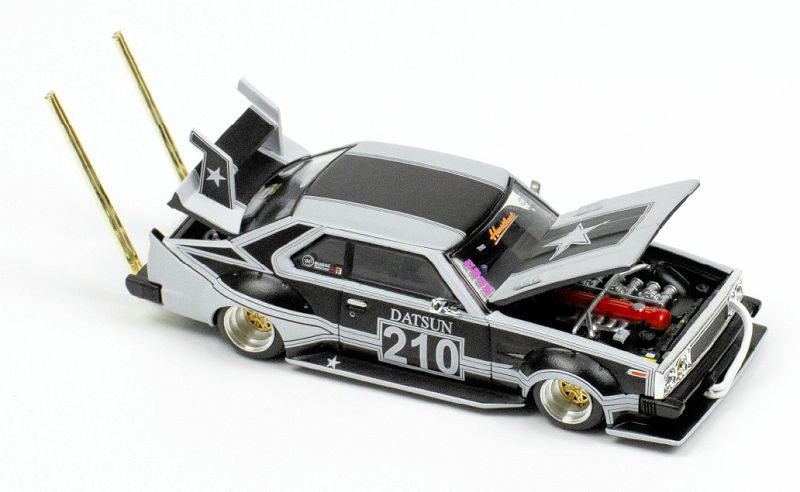 POP RACE 1:64 Nissan Skyline C210 Bosozoku Style PR64-73 Widebody