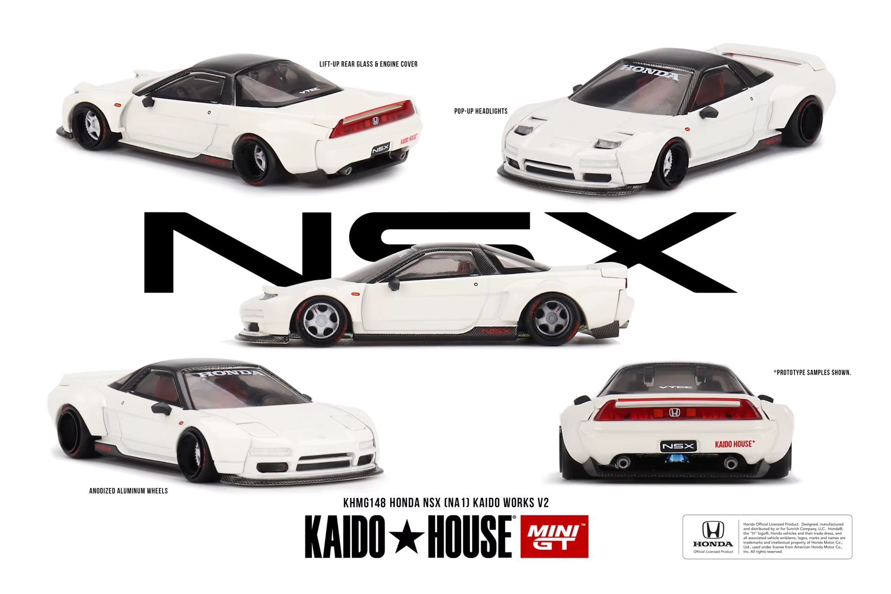 Kaido House x MINI GT 1:64 Honda NSX Kaido Works V2