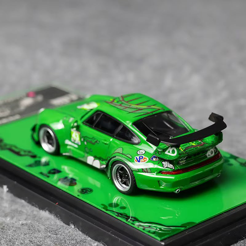 RWB Porsche 911 RAUH-Welt Green Monster Livery Limited 499