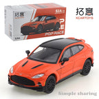 POP RACE x XCARTOYS 1:64 Aston Martin DBX Orange S14-02