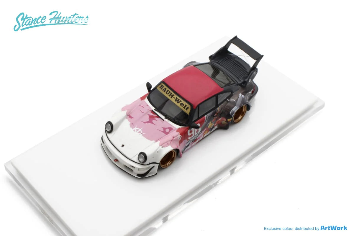 Stance Hunters 1:64 Porsche 964 RWB #96 “Anime / Art Livery” number 44/199