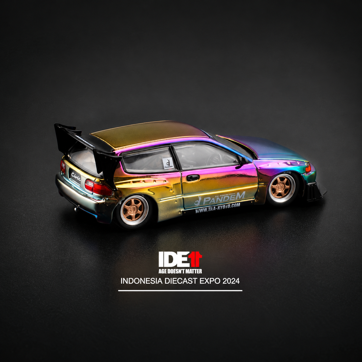 Civic PR64-170 Magic Chrome IDE 2024 square product photograph