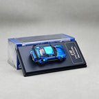 CM Model Porsche 964 Widebody Chrome Blue