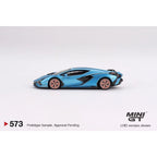 MINI GT 1:64 Lamborghini Sián FKP 37 Blu Aegir