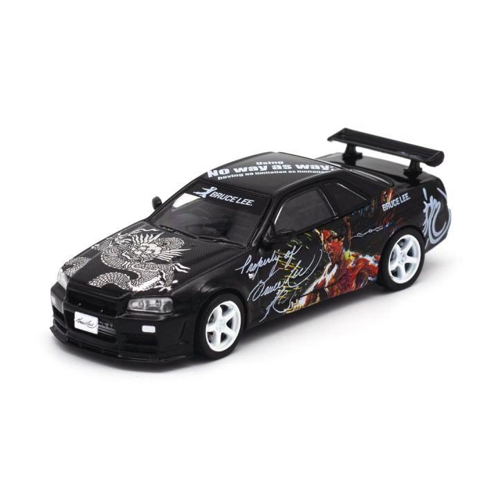 INNO64 Nissan Skyline GT-R Bruce Lee 50th Legacy Edition Set R31 R32 R33 R34
