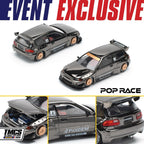 POP RACE 1:64 Pandem Honda Civic EG6 PR64-208 TMCS Malaysia 2025 Widebody Diecast Model – Limited Edition