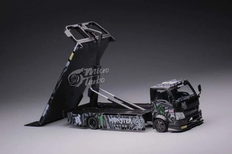 MICRO TURBO Custom KEN BLOCK Tow Truck Transporter Monster Energy #43 Livery