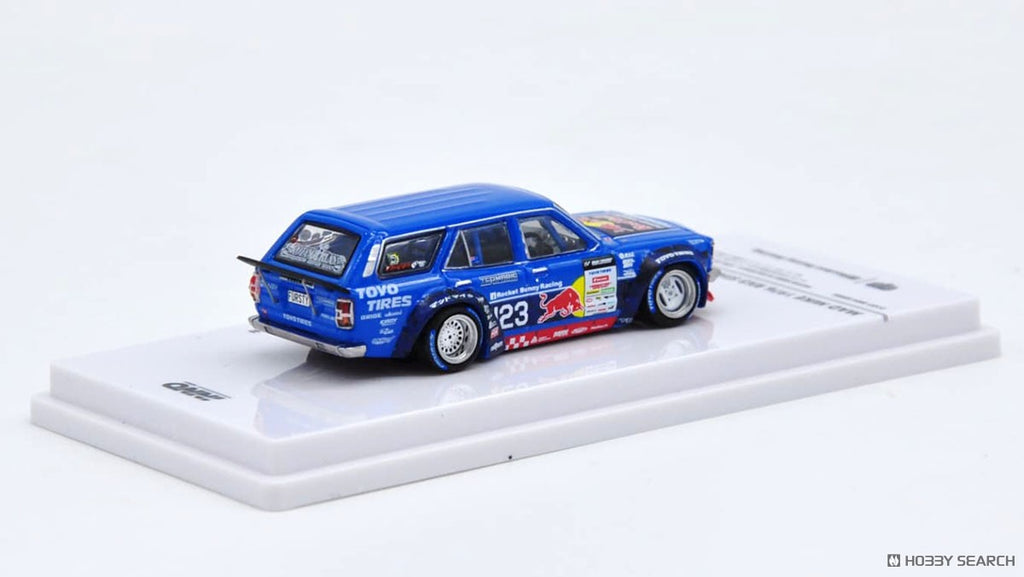 INNO64 Mad Mike 1976 Mazda RX3 Station Wagon TAS25 — Rear three-quarter
