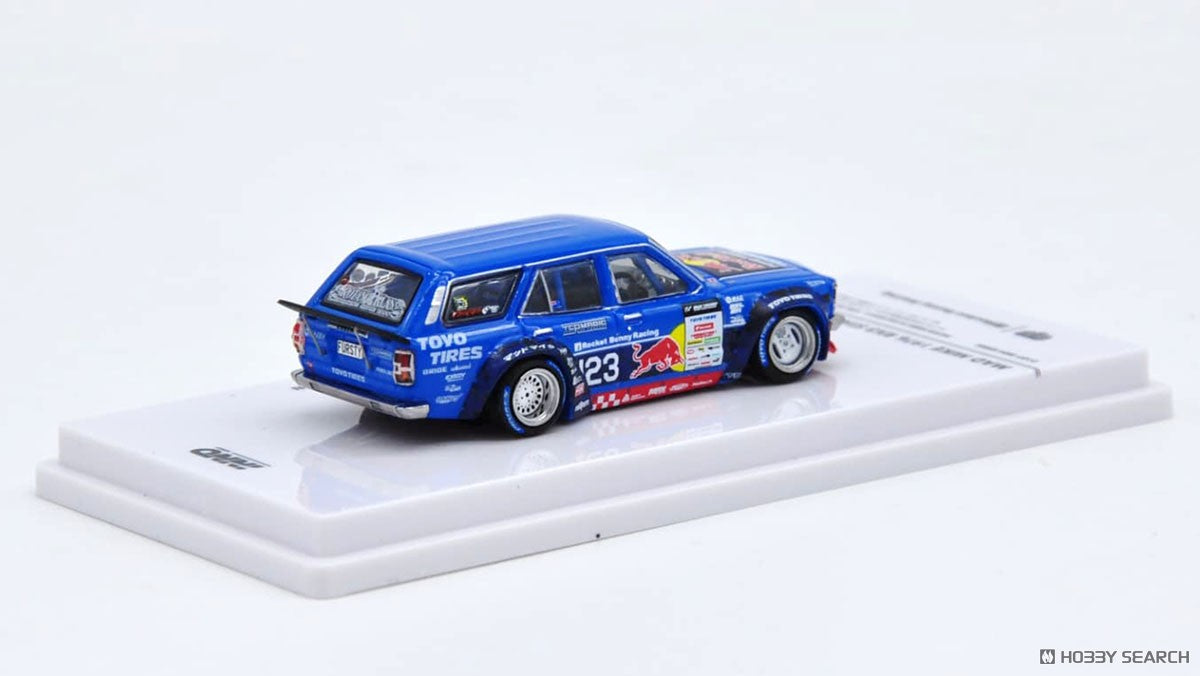 INNO64 Mad Mike 1976 Mazda RX3 Station Wagon TAS25 — Rear three-quarter
