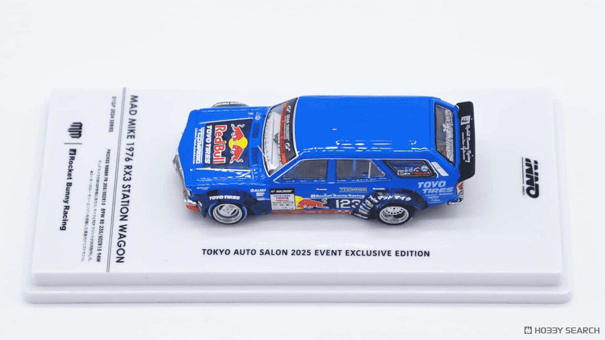 INNO64 Mad Mike 1976 Mazda RX3 Station Wagon TAS25 — Top view
