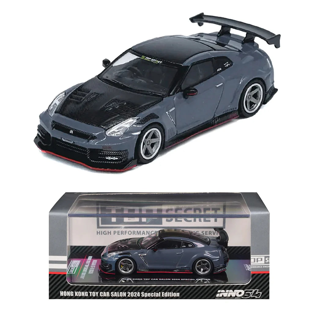 INNO64 Nissan GT-R R35 NISMO Top Secret HK Toy Car Salon 2024 Special Edition