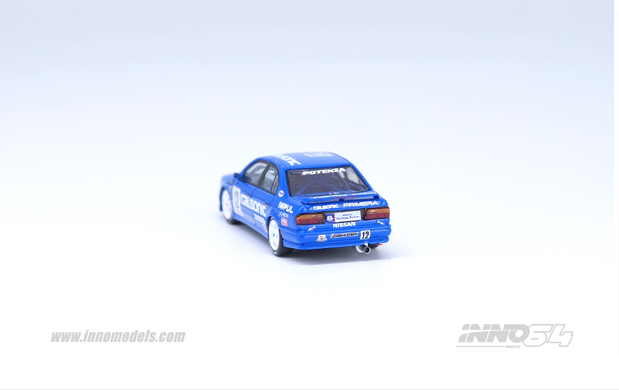 INNO64 Primera Calsonic #12 rear detail view