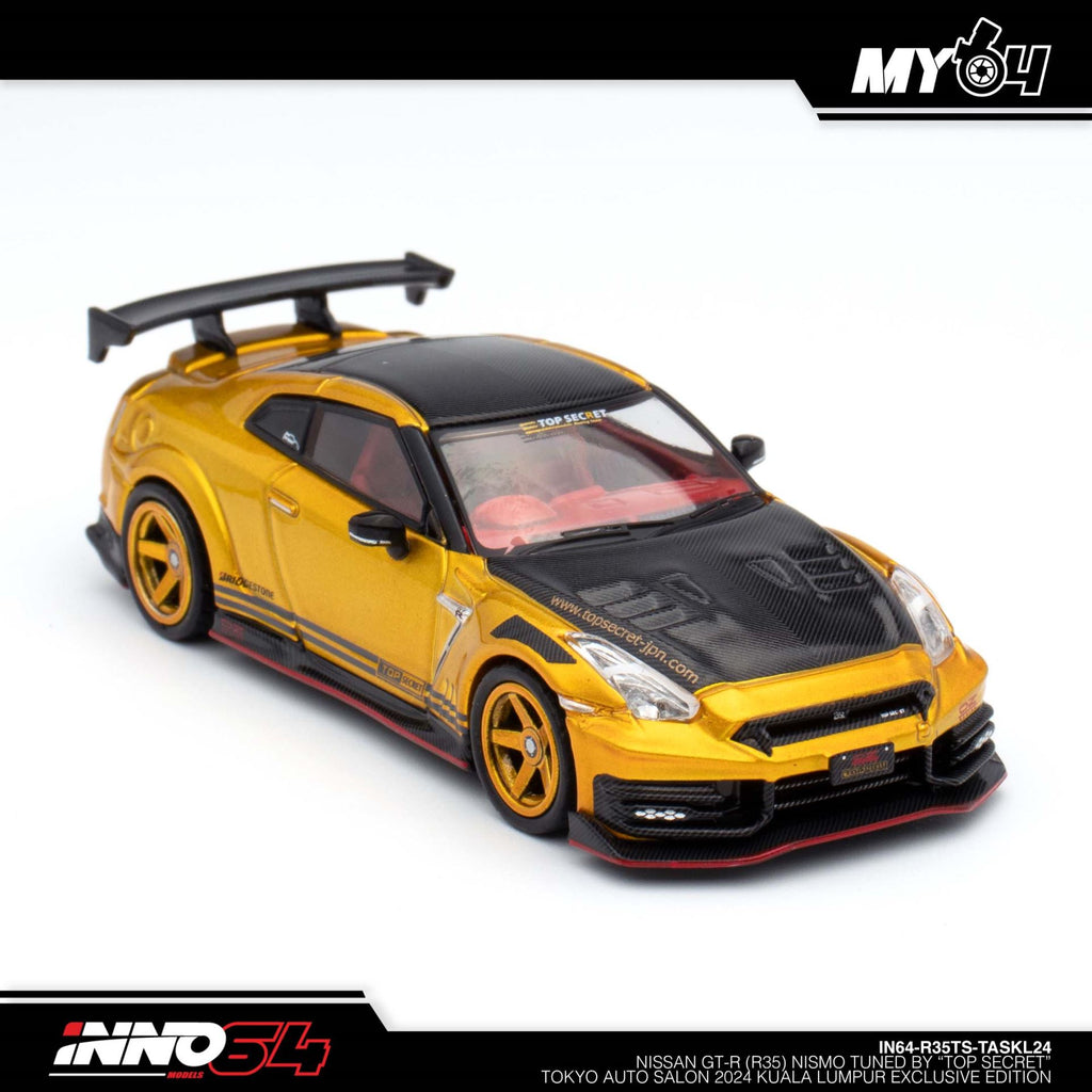 INNO64 R35 Top Secret gold TASKL24 — front three-quarter