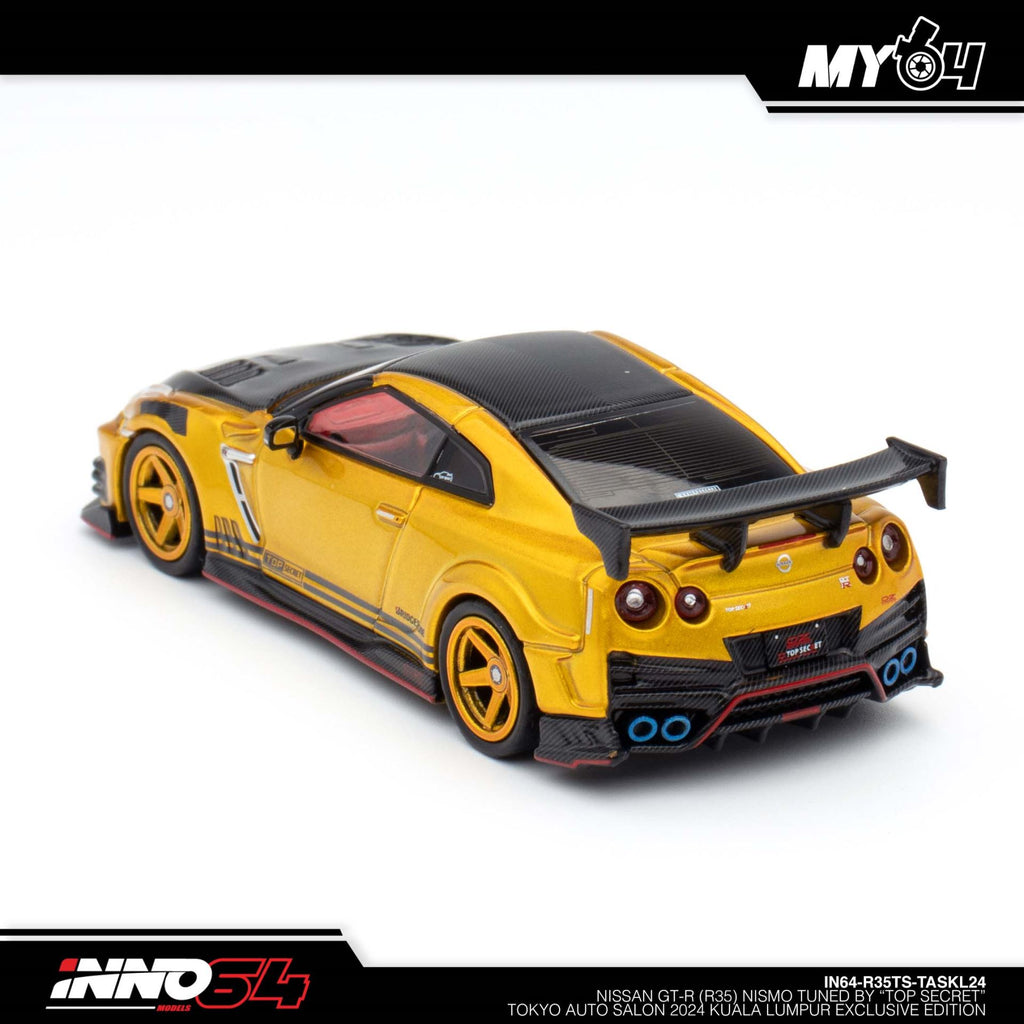 INNO64 R35 Top Secret gold TASKL24 — rear left