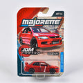 Majorette Mitsubishi Lancer Evolution IX red in JDM Legends blister packaging