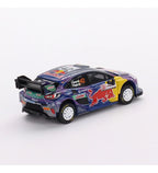 MINI GT 1:64 Ford Puma Rally1 #42 – Red Bull (2022 Rally Italia Sardegna, 2nd Place)