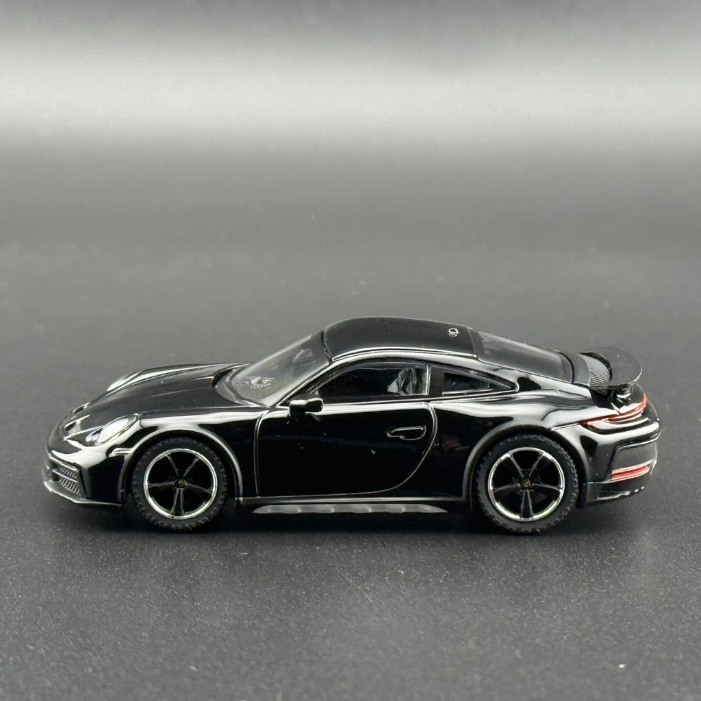 MINI GT 958 Porsche 911 Dakar Black side profile
