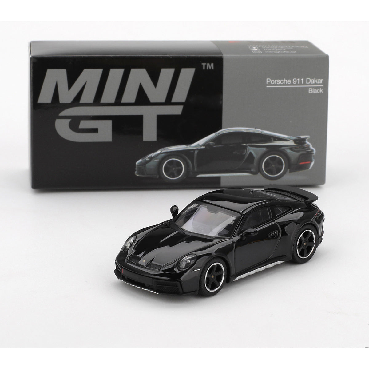 MINI GT 958 Porsche 911 Dakar Black with original box