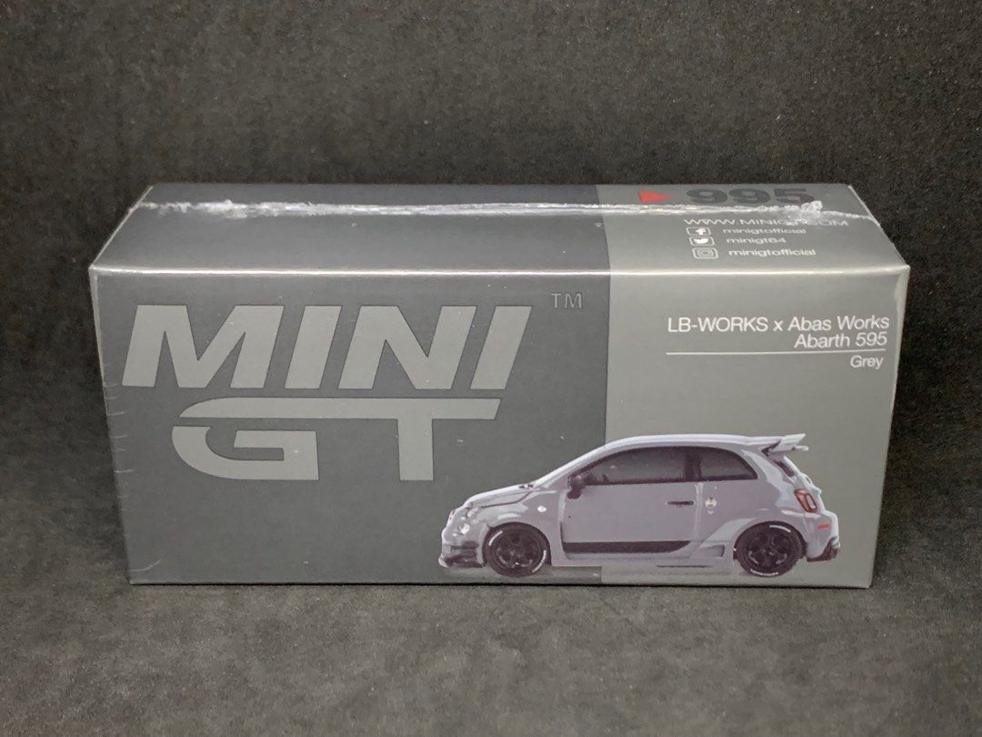 Mini GT Abarth 595 LB-WORKS x Abas Works