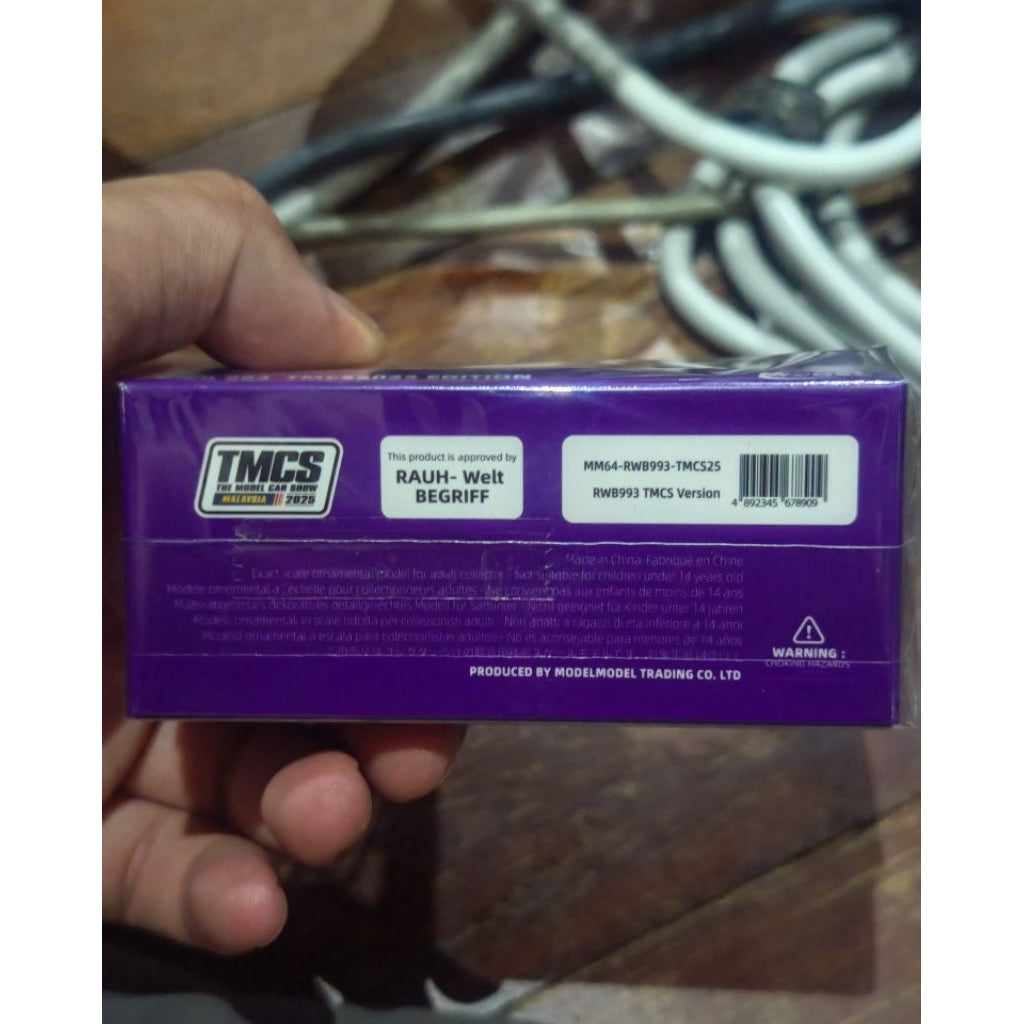 MODEL MODEL RWB 993 TMCS 2025 — model code and packaging details