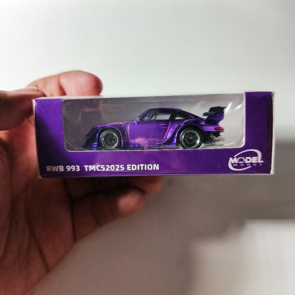 MODEL MODEL RWB 993 TMCS 2025 — side view in original box