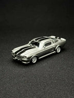 POP RACE x XCARTOYS 1:64 Shelby Mustang GT500 S36-01 Silver Classic
