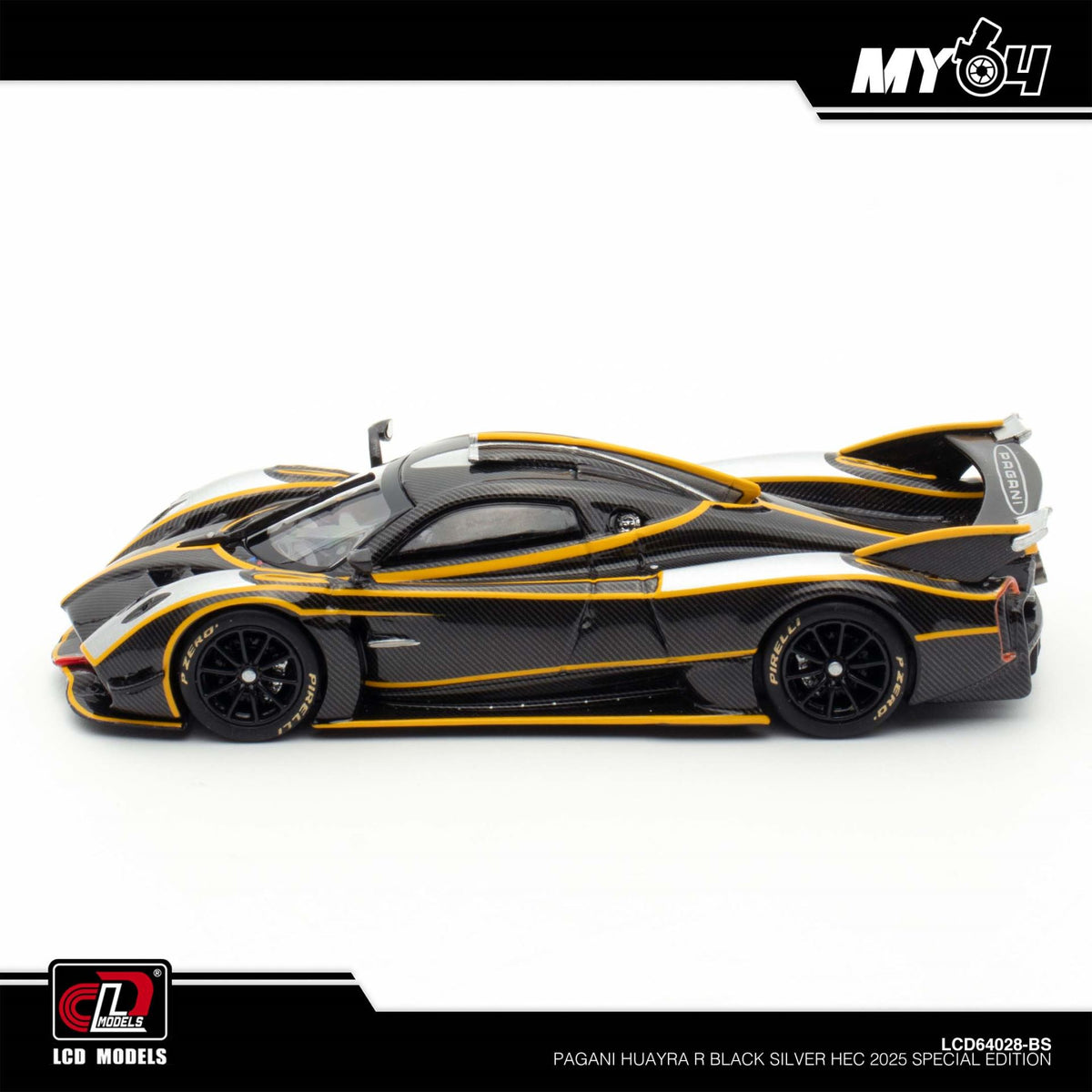 Pagani Huayra R side profile