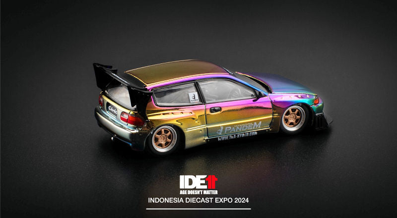 Civic EG6 rear three quarter view
