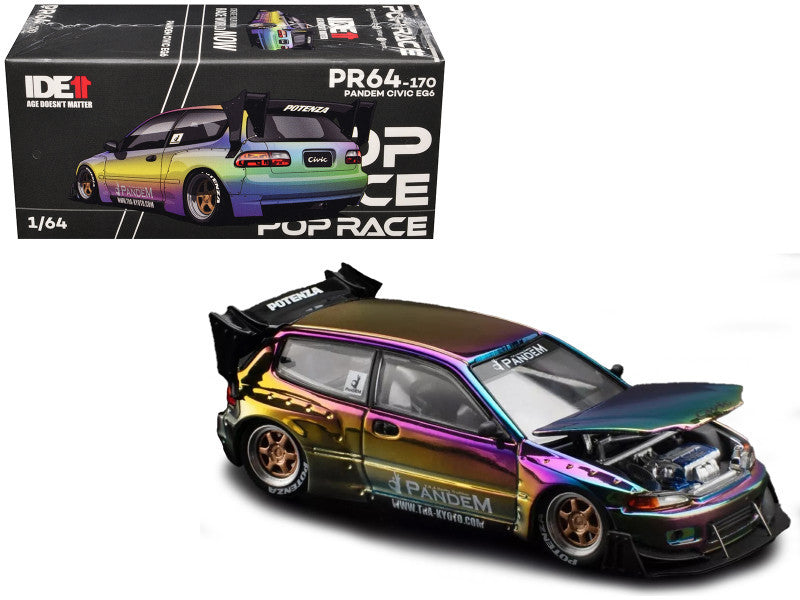 Civic EG6 with original POP RACE IDE 2024 box