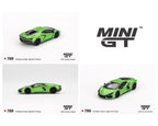 MINI GT 1:64 Lamborghini Revuelto – Verde Selvans
