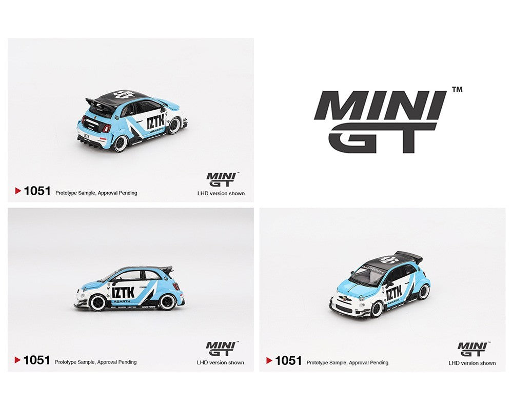 MINI GT 1:64 LB-WORKS x Abas Works Abarth 595 – ZTK Livery