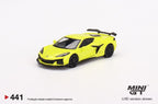 MINI GT 1:64 Chevrolet Corvette Z06 – Accelerate Yellow
