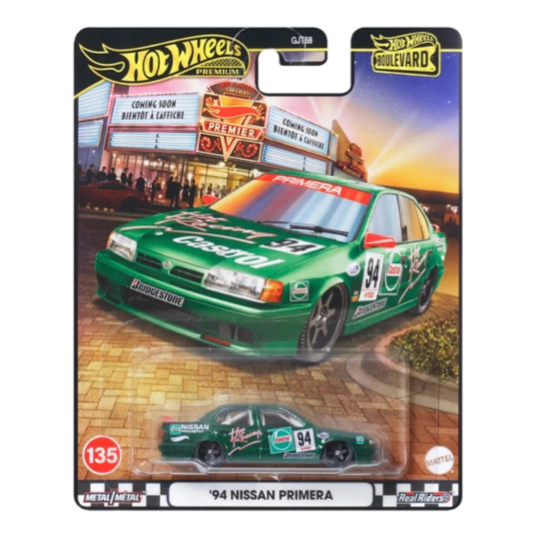 Hot Wheels Premium Boulevard ’94 Nissan Primera – Real Riders