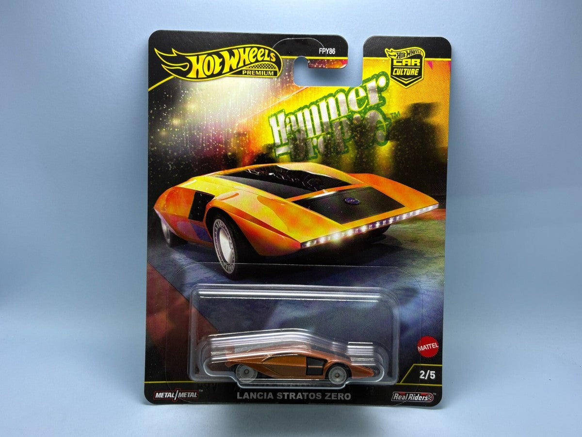 Hot Wheels Premium Hammer Drop – Lancia Stratos Zero