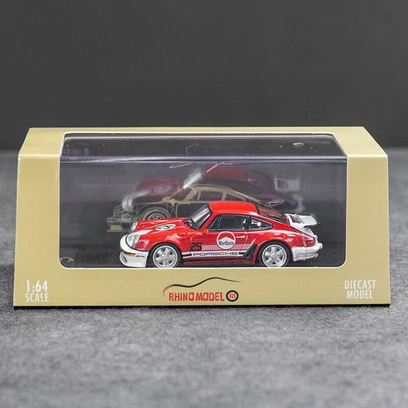 Rhino Model 1:64 Porsche 911 RSR Red Marlboro #25 – Classic Racing Livery