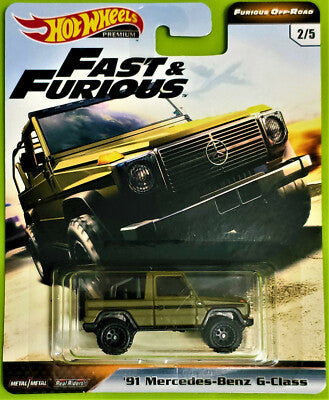 Hot Wheels Premium – ’91 Mercedes-Benz G-Class | Fast & Furious: Furious Off-Road