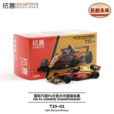 XCARTOYS 1:64 FIA F4 Chinese Championship Formula Car T23-01