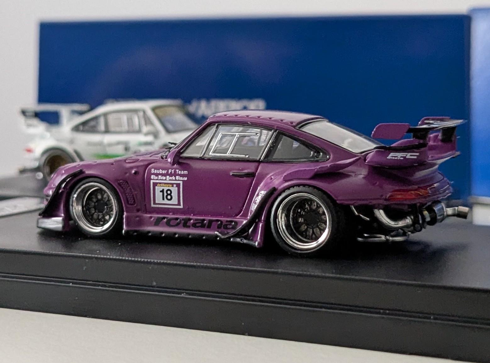 Street Warrior Porsche 911 RWB “Rotana” Purple Widebody