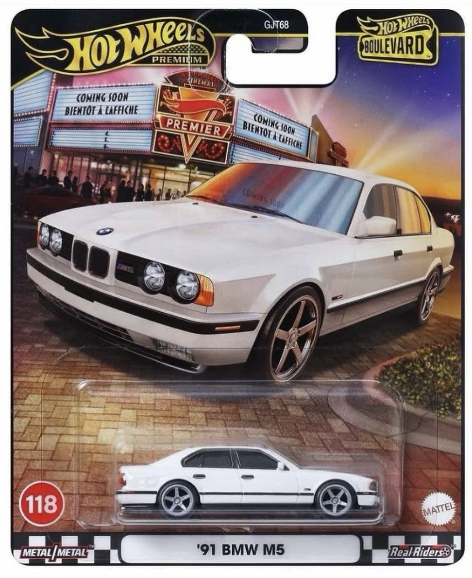 Hot Wheels Premium – ’91 BMW M5 (Boulevard)