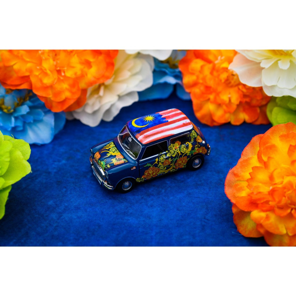 TINY Mini Cooper Malaysia Special 2025 — roof and flag