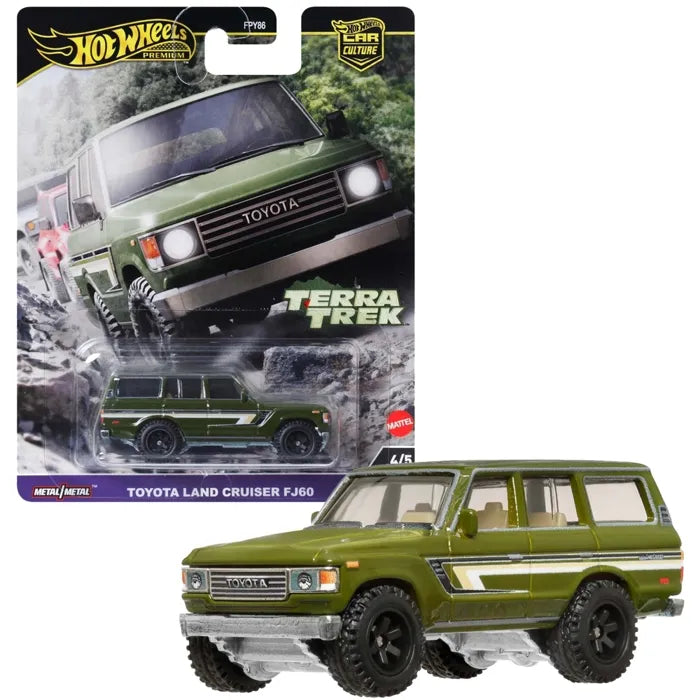 Hot Wheels Premium Terra Trek – Toyota Land Cruiser FJ60