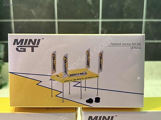 Mini GT × Liberty Walk Paddock Service Tent Set LB Racing